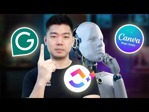 3 BEST AI Integration In 2025! (Canva Magic Studio, Clickup Brain, Grammarly)