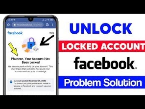 HOW TO UNLOCK FACEBOOK ACCOUNT FULL WORKING METHODS EXPLAIN|