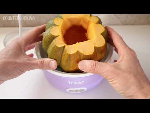 Steaming Whole Acorn Squash In An Itaki Pro Electric Lunchbox