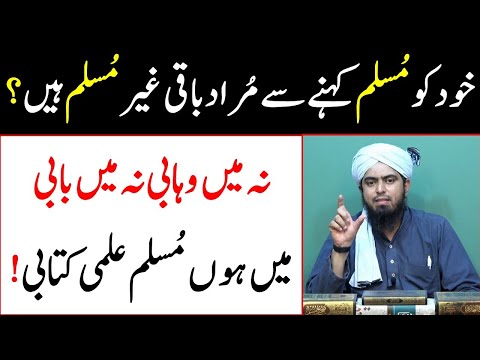 Kiya sirf Engineer Muhammad Ali Mirza hi Muslim hen aur baqi Muslim nahi hen Ilmi Reply