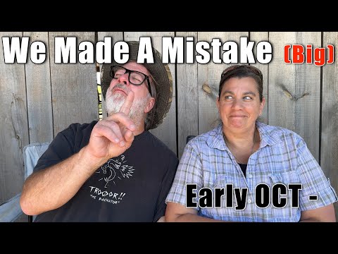 We Made a Mistake - You NEED to Prepare for October!