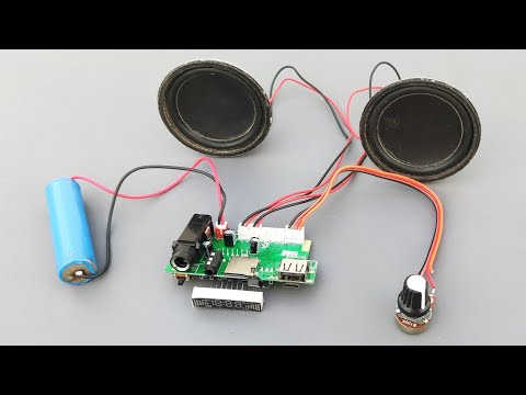 Bluetooth Module with Inbuilt Amplifier | Full Wiring and sound Test