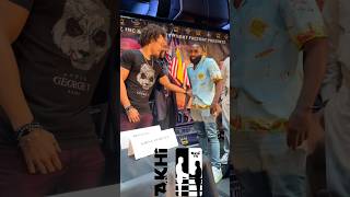 Blair Cobbs GRABS Adrien Broner STOMACH “All that FAT” • FACE OFF