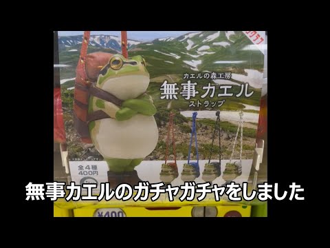 無事カエルのガチャガチャ　400円