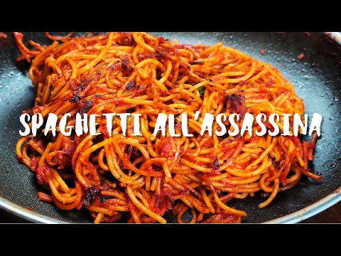 Spaghetti All'Assassina | Assassin's Spaghetti | Killer Pasta Recipe | Killer Spaghetti