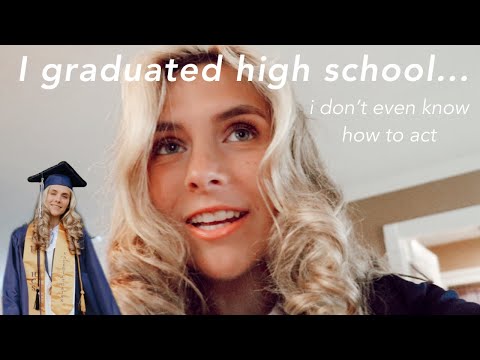 I graduated high school... this is weird