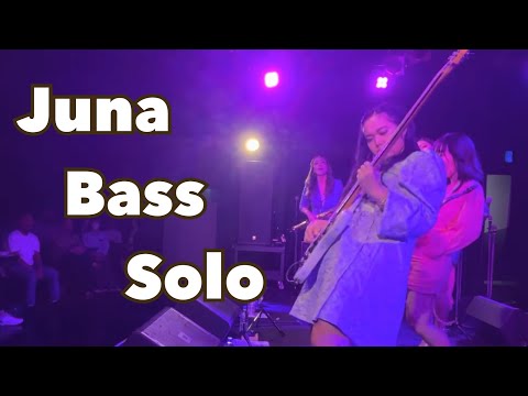 Juna Serita Bass Solo - (THE JAZZ AVENGERS Tour)