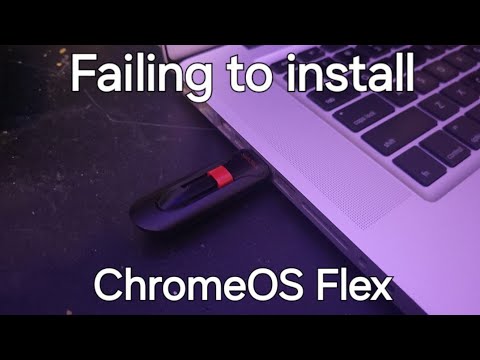 Failing to install ChromeOS Flex on 2010 MacBook