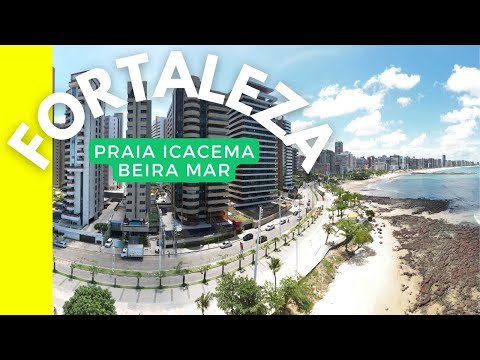 Fortaleza Brasilien Beach Live DJI Mini 3 Pro Dohne Beira Mar - Praia Iracema