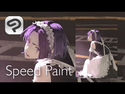 【Speed Paint】御影玲王の厚塗りイラストメイキング【ブルーロック】