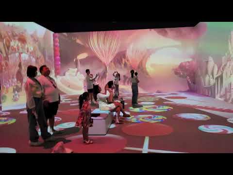 พาลูกมาดู Aladdin immersive disney animation ที่ Emsphere at EM District