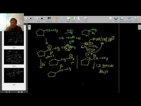 RING EXPANSION IN REACTION INTERMEDIATE  #jee #generalorganicchemistry  #reactionmechanisms