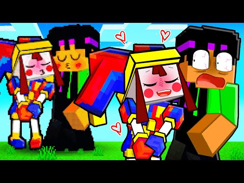 Minecraft NOOB vs PRO: AMAZING DIGITAL CIRCUS Build Challenge!