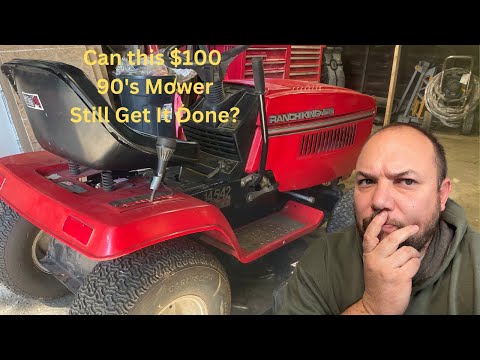 Can this 1990's old school MTD mower still cut it? - Check out this $100 mower