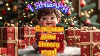 С первым днём нового года!🌲🎉