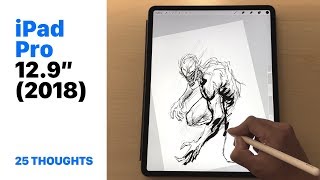 iPad Pro (2018) impressions — 25 things (and a Carnage drawing)