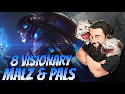 8 Visionary Malzahar & Pals | TFT Into the Arcane | Teamfight Tactics