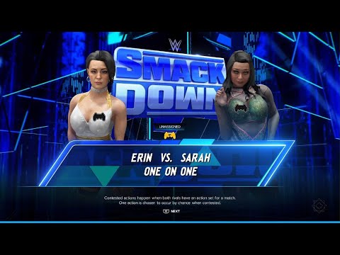 AWA Friday night smackdown: Erin vs Sarah