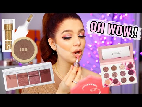 Full Face Of All NEW Drugstore Makeup | Ulta Try On Haul