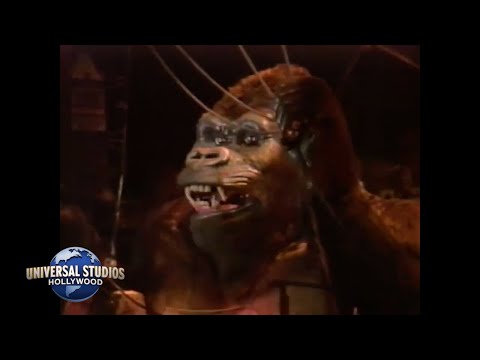 King Kong Kongfrontation Universal Studios Hollywood Studio Tour Backlot New York Street Theme Park