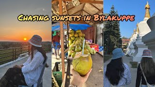 Chooks Goes to India 2024 | Ep. 3 | Chasing Sunsets in Bylakuppe | Tenzin Choekyi Vlogs