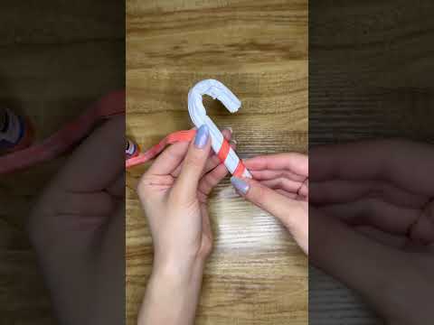 Paper Candy Cane Tutorial