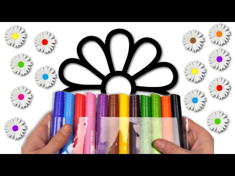 Colorful Flower Coloring Book / Akn Kids House