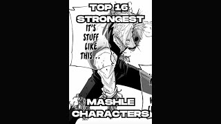 Top 16 Strongest Characters in Mashle (Manga Spoilers)