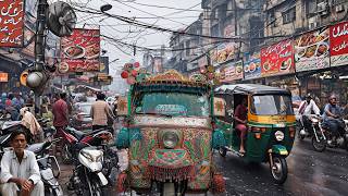 🇵🇰 Lahore, Pakistan: 4K Walking Tour on Vibrant Mazang Road