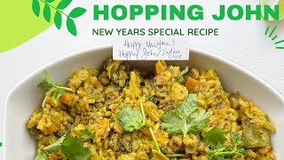 USA Traditional New Years’s food! Hopping John; the Indian (Desi)m style