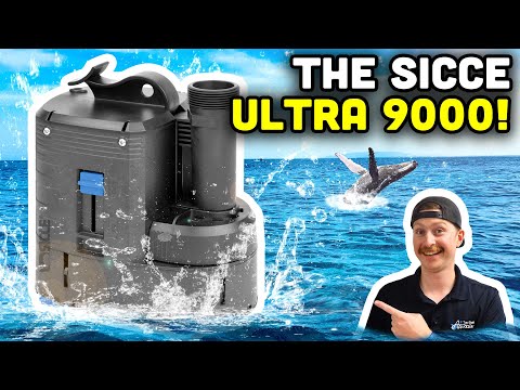 Sicce Ultra 9000 Utility Pump! The Ultimate Tool for Water Changes?