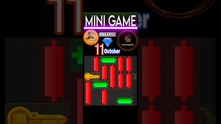 11 October Puzzle Game Trick, Hamster Kombat Easy steps #hamsterkombat #puzzle #blockchaingames