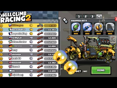 Using 200 IQ again in Community Showcase!😱😱Hill Climb Racing 2