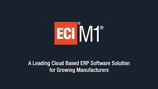 M1 Cloud based ERP for growing manufacturers