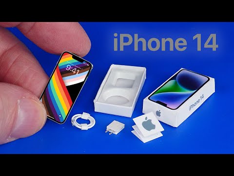 DIY Miniature iPhone 14 pro 2022 unboxing | How to Make for DollHouse