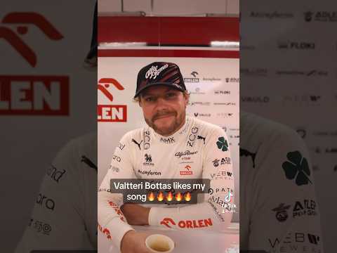 Valtteri Bottas likes my song 🤙🤙🏎️