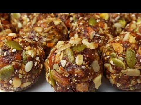 3 Ingredients Healthy Laddu Recipe | Immunity Booster ladoo Recipe | Get long hair &Inhance skintone