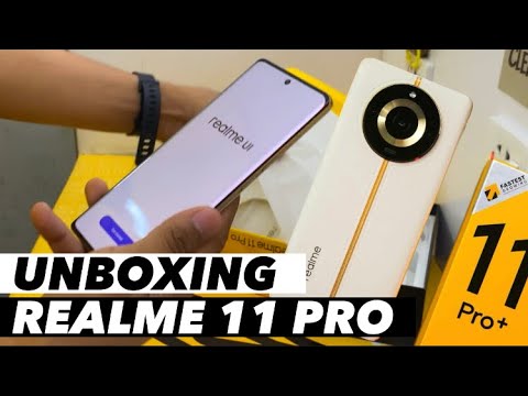 UNBOXING REALME 11 PRO with 100 OIS PRO LIGHT CAMERA