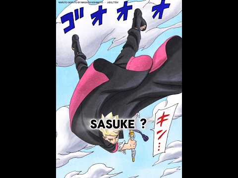 can boruto save sasuke ? #naruto #ai #anime #sasukeuchiha #save #ch13 #spoiler #newchapter #thornsou