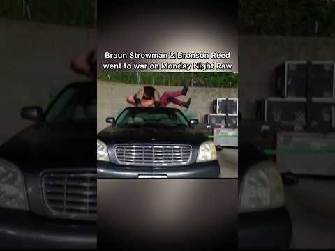 Bronson Reed & Braun Strowman Had an Old Fashioned Parking Lot Brawl