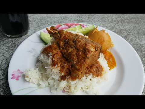 Ba'Am Baam Nasi Dagang Terengganu in Kampung Melayu Subang Selangor @explorefoodchannel