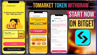 Tomarket 🍅 Withdrawal Start  | $TOMA Token Claim #airdrop #tomarket #TOMA TRICKS BY ABG