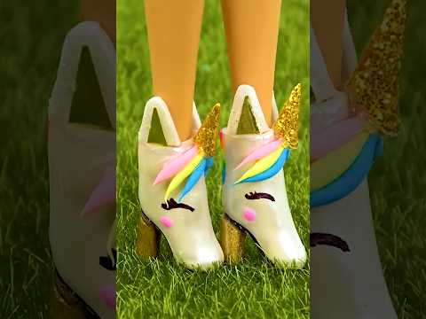 DIY Doll Unicorn Boots