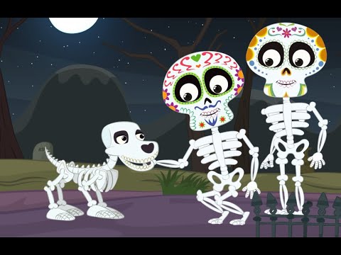 Cuento Infantil de Halloween - LAS CALAVERAS CHUMBALA CACHUMBALA - Narrado Por Una Divertida Brujita