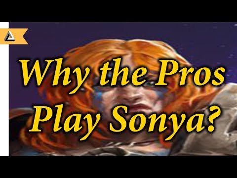 Why do the pros play Sonya? (An analytical look on Pro Play)