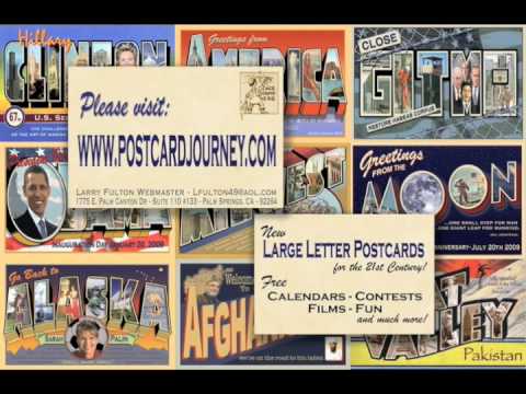 Greetings From America- Large Letter Postcards 2009