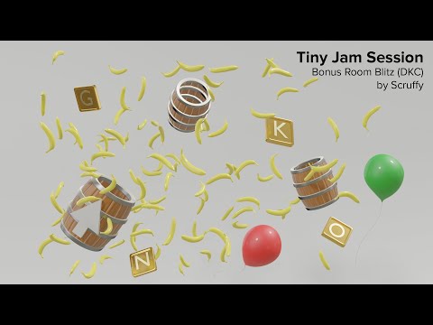 Tiny jam session - Bonus Room Blitz (Donkey Kong Country)