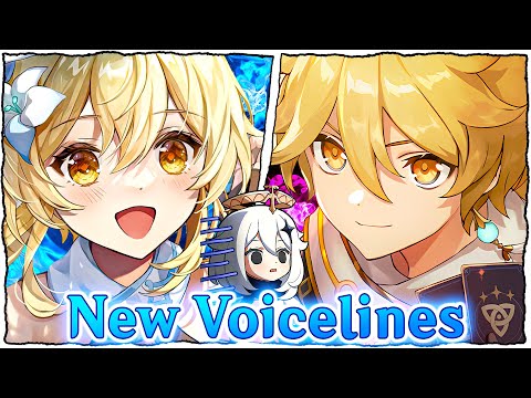 What IF Aether and Lumine traveled Natlan Together :') | ft. Paimon | Genshin Impact 5.0 voice lines