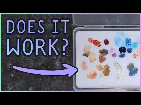 Will This Palette Keep My Acrylic Paint Usable? ✿ Stay-Wet Palette