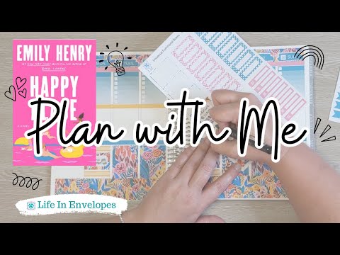 Plan with Me / Birthday Plans / Books to Read / Erin Condren Vertical 7 x 9 / July 2023